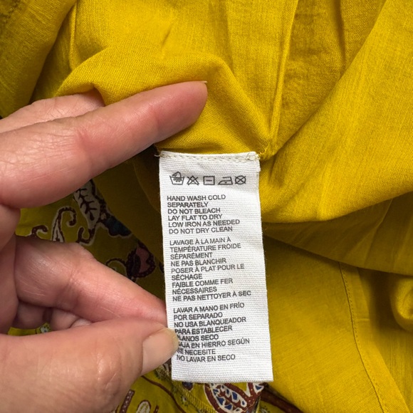 NWT Cleobella Charlene Mixed Print Organic Cotton Voile Maxi Skirt size medium. - Picture 12 of 12